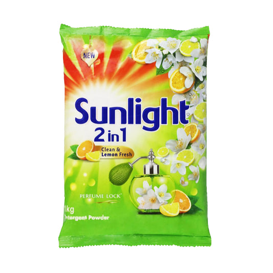 Sunlight Clean & Lemon Fresh prací prášek (1kg)