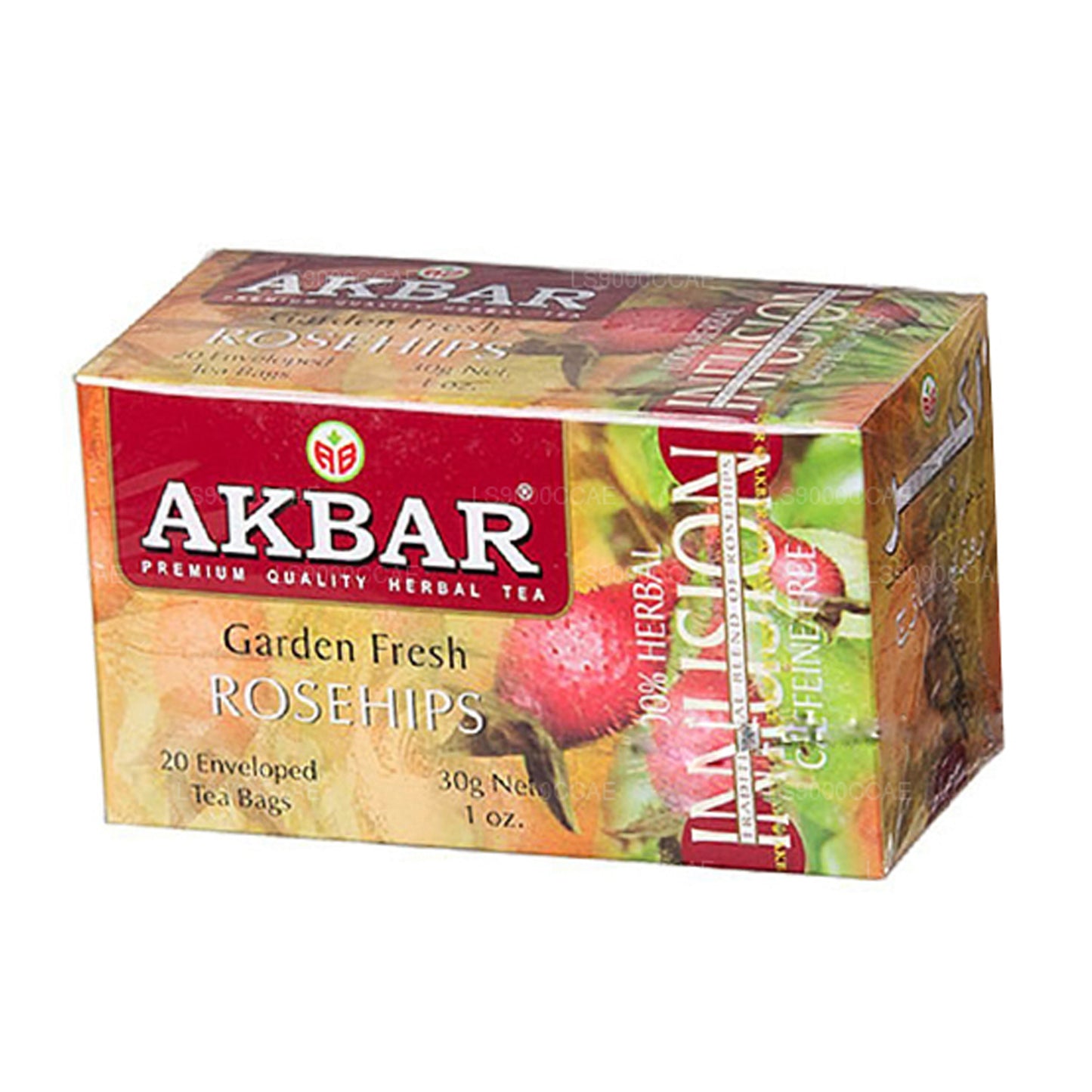 Akbar Garden Fresh Rosehips 20 čajových sáčků (30g)