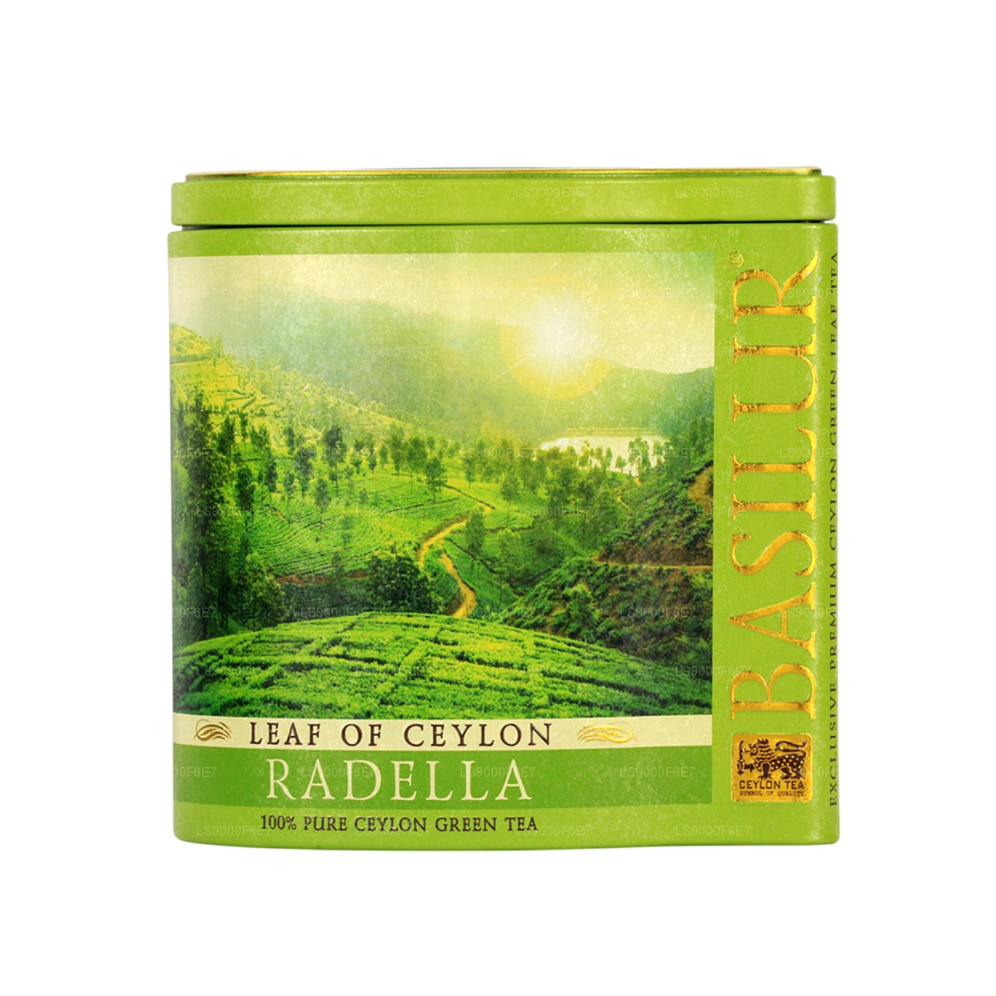 Basilur Leaf of Ceylon "Radella Green Tea" (100g) Caddy