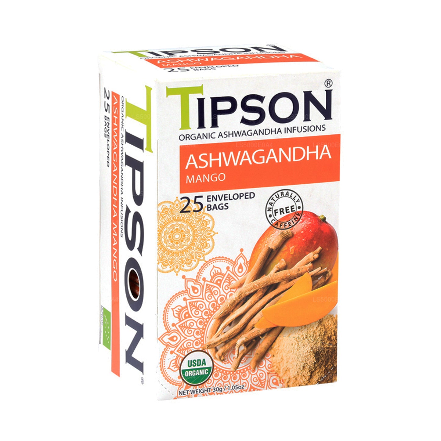 Tipson Organický Ashwagandha Mango čaj (30g)