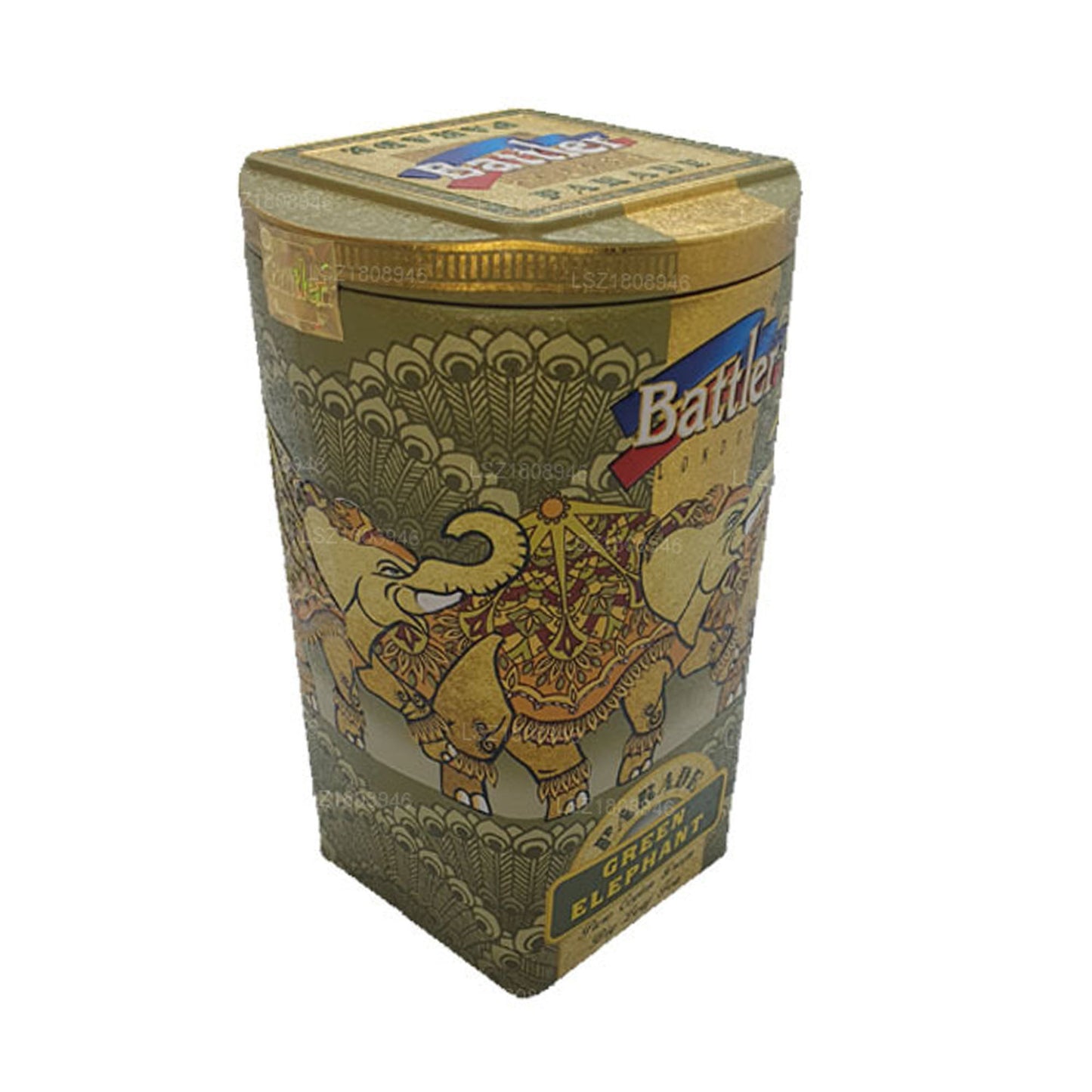 Battler Parade Green Elephant (100g) Plechová krabička