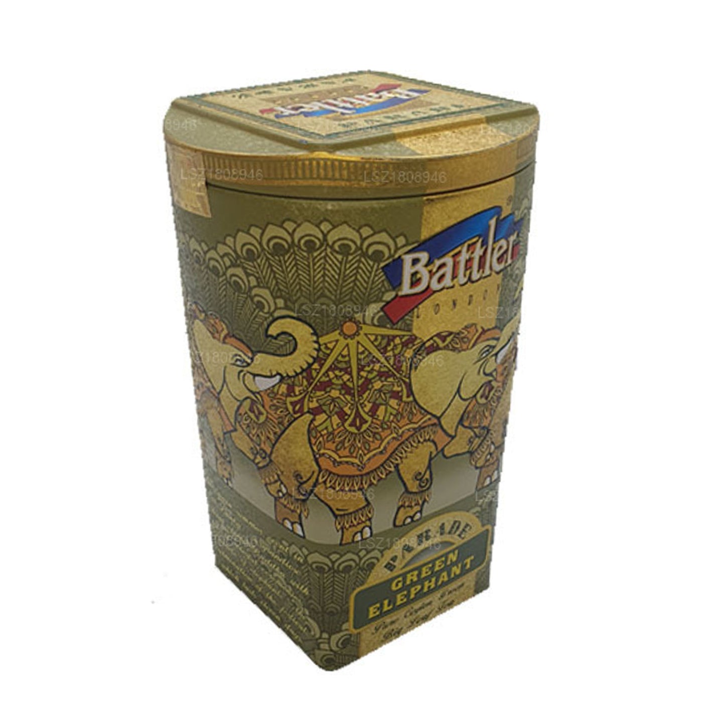 Battler Parade Green Elephant (100g) Plechová krabička