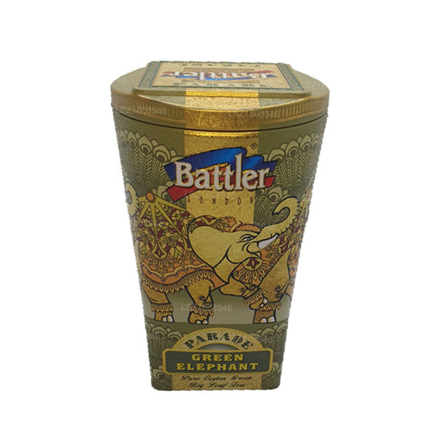 Battler Parade Green Elephant (100g) Plechová krabička