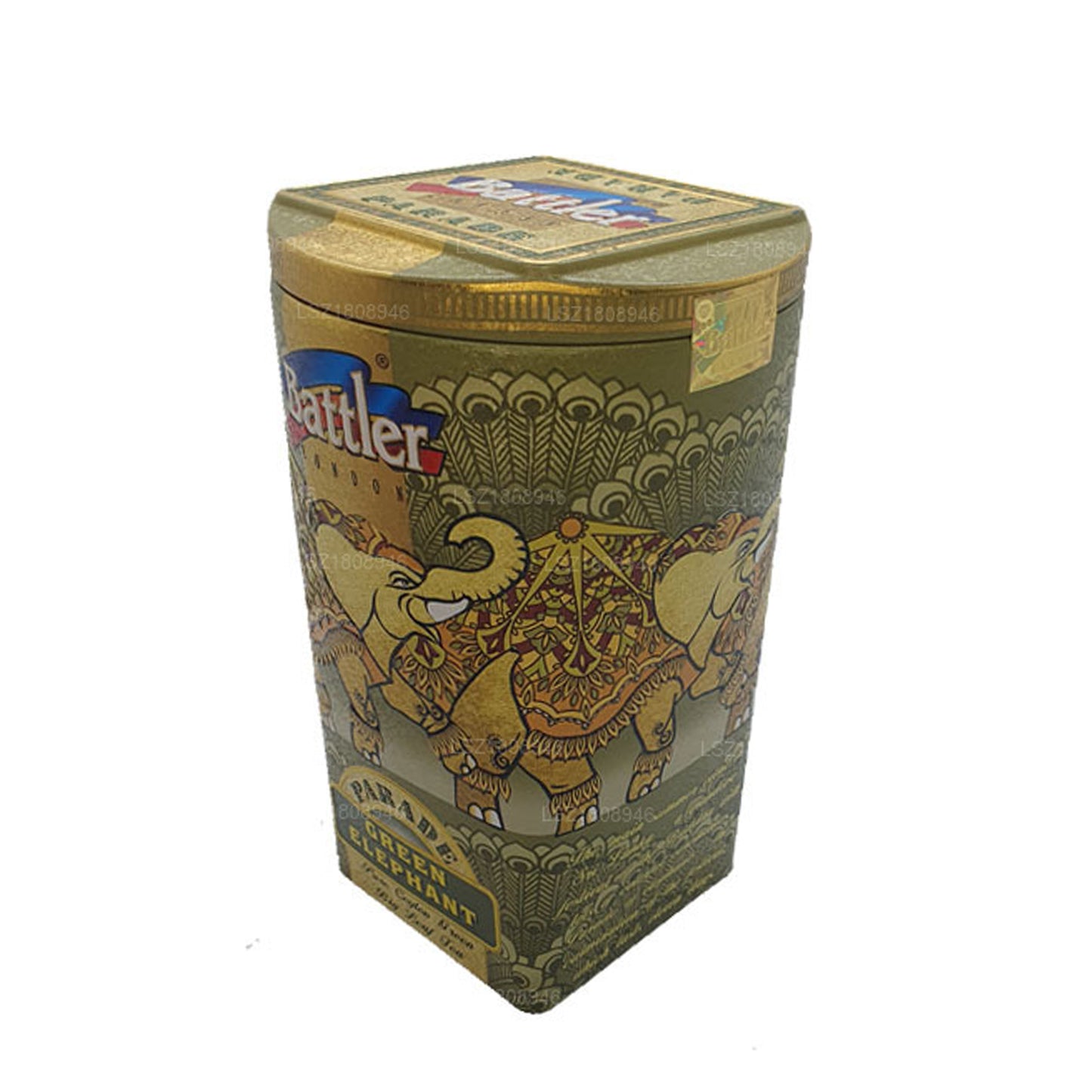 Battler Parade Green Elephant (100g) Plechová krabička