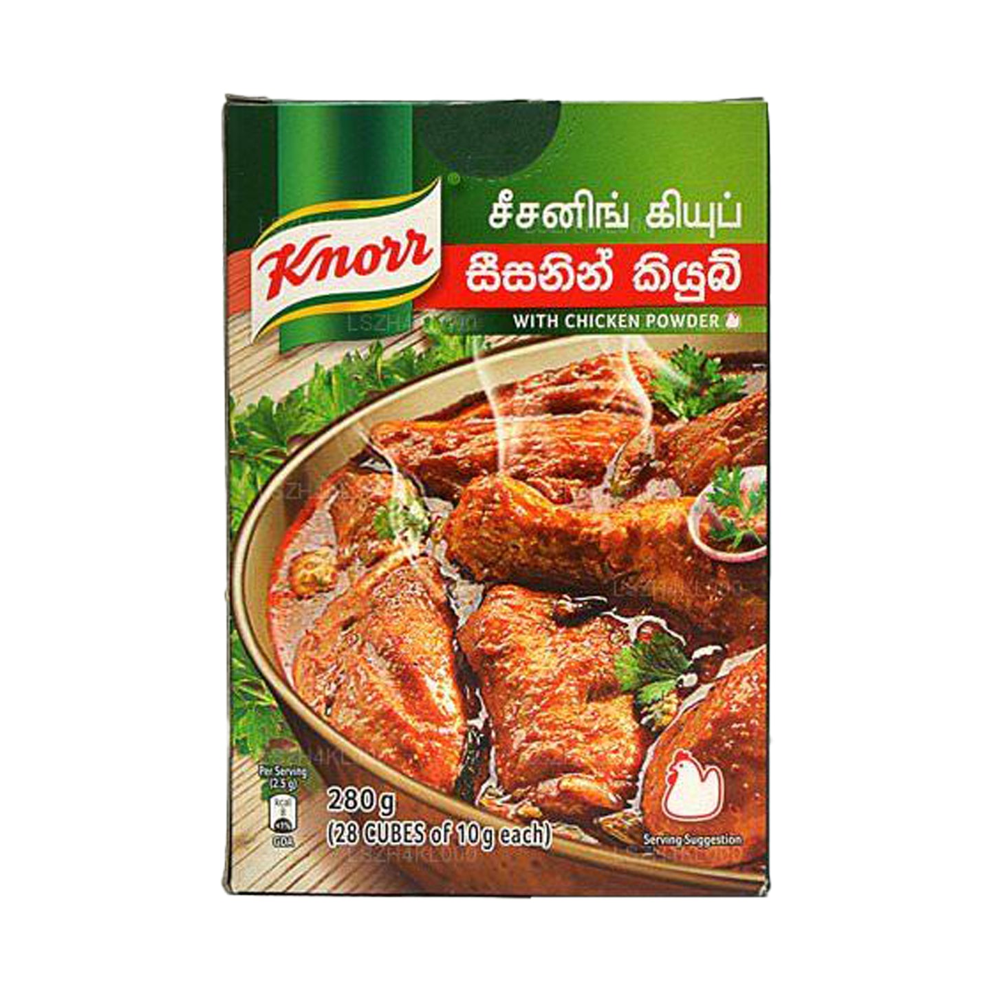 Kontejner na kuřecí kostky Knorr (280g)