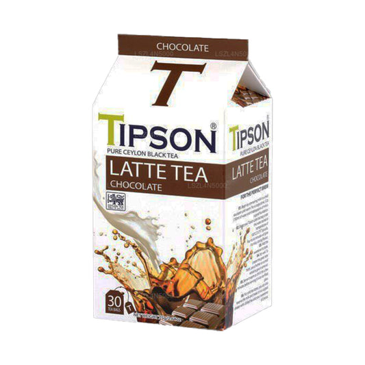 Tipson Latte čaj s příchutí čokolády (75g) 30 čajových sáčků