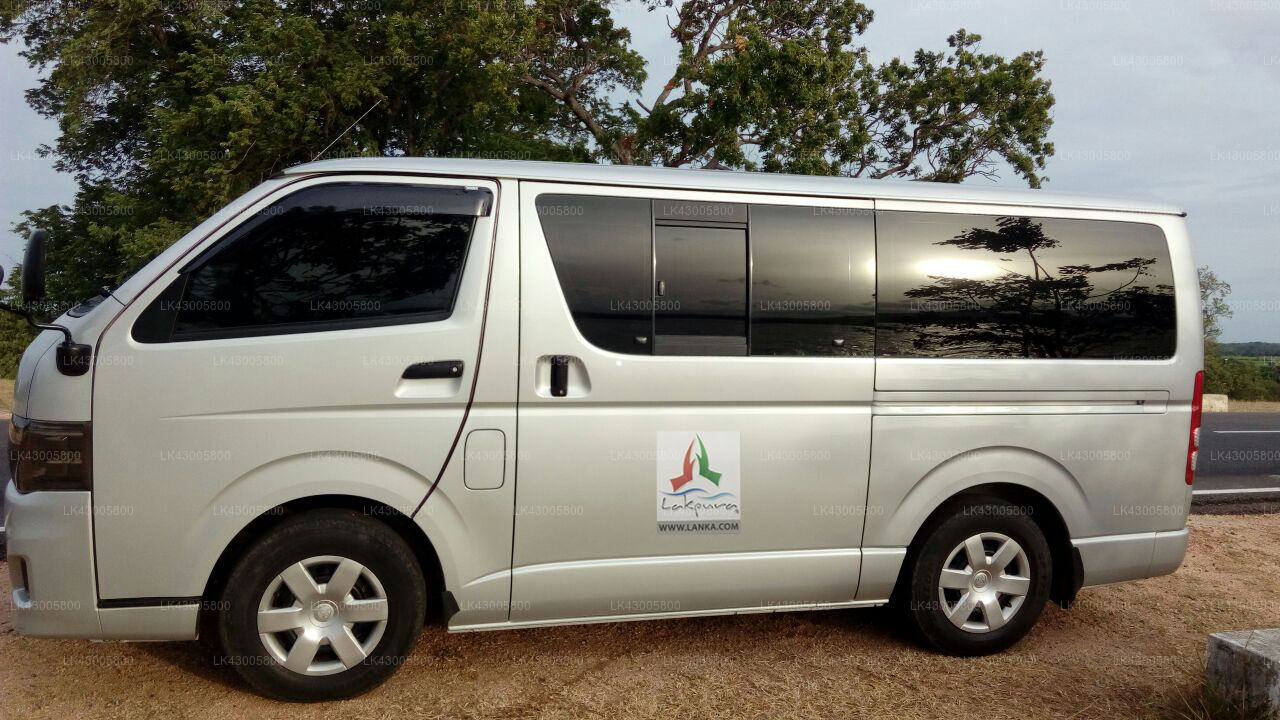 Transfer between Colombo Airport (CMB) and Hotel Horizon, Habaraduwa