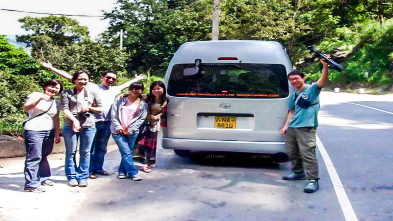 Transfer between Colombo Airport (CMB) and The Nestline Holiday Resort, Badulla