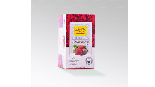 Zesta Strawberry Black Tea Ã¢â‚¬â€œ 25 Tea Bags (45g)