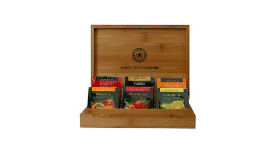 Ahmad Tea Tea Companion Gift Box (6x8tb) 48 Foil Tea Bag Wooden Box