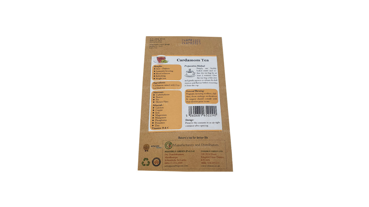 Lifetone Cardamom Tea (40g)