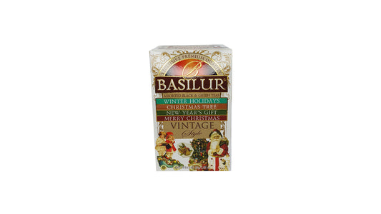 Basilur Vintage Style Assorted Black & Green Teas (47g) 25 Tea Bags