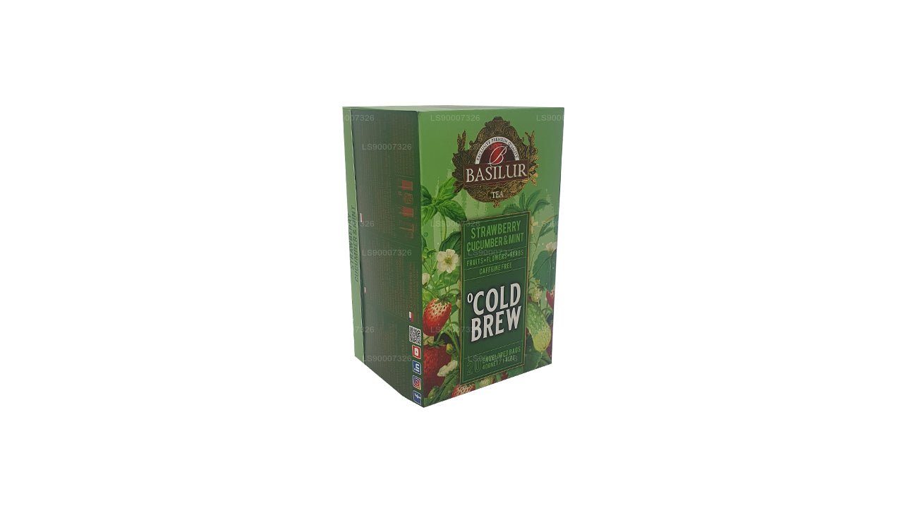 Basilur Cold Brew "Strawberry Cucumber and Mint" (40g) Box