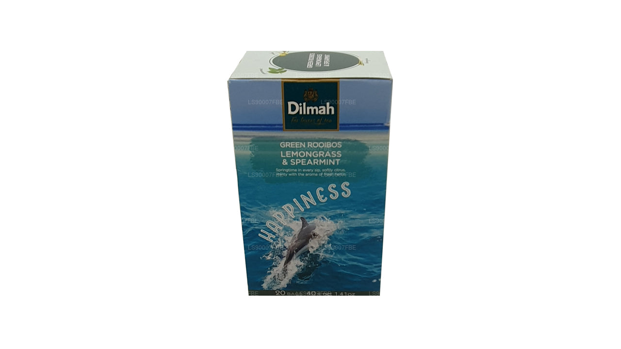 Dilmah Green Rooibos with Lemongrass and Spearmint (40g) 20 Tea Bags