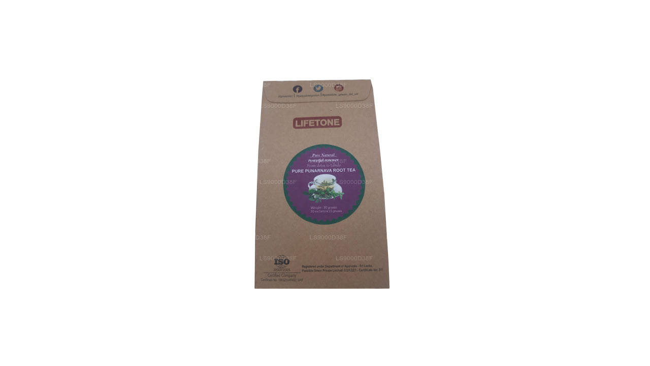 Lifetone Punarnava Root Tea (40g) 20 Tea Bags