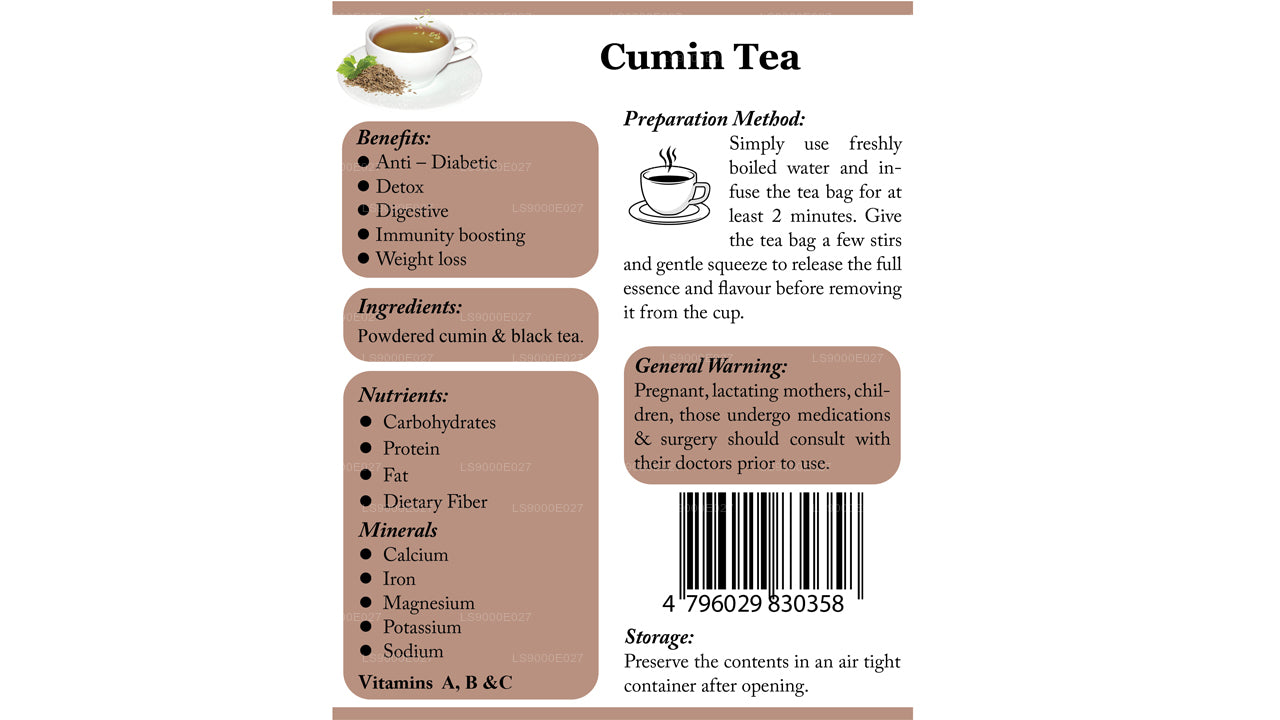 Lifetone Cumin Tea (40g)