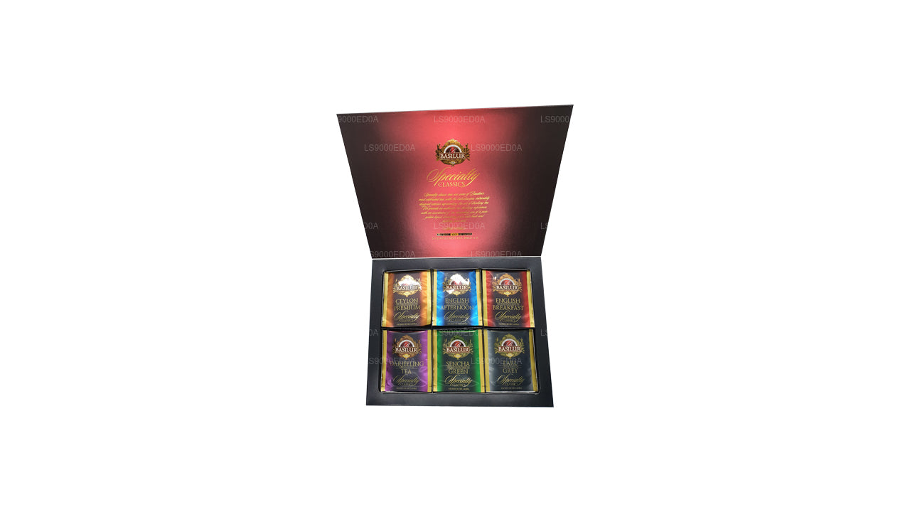 Basilur Giftbox Assorted Specialty Classics (115g) 60 Enveloped Tea Bags