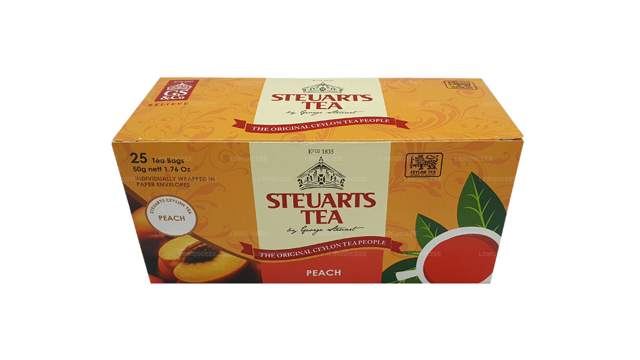 Steuarts Peach Tea (50g) 25 Bags